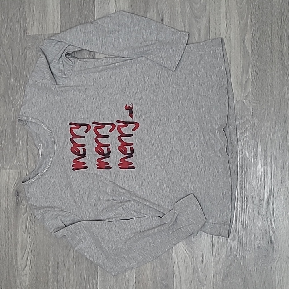 Northern Reflections Merry Merry Merry Long Sleeve Top
